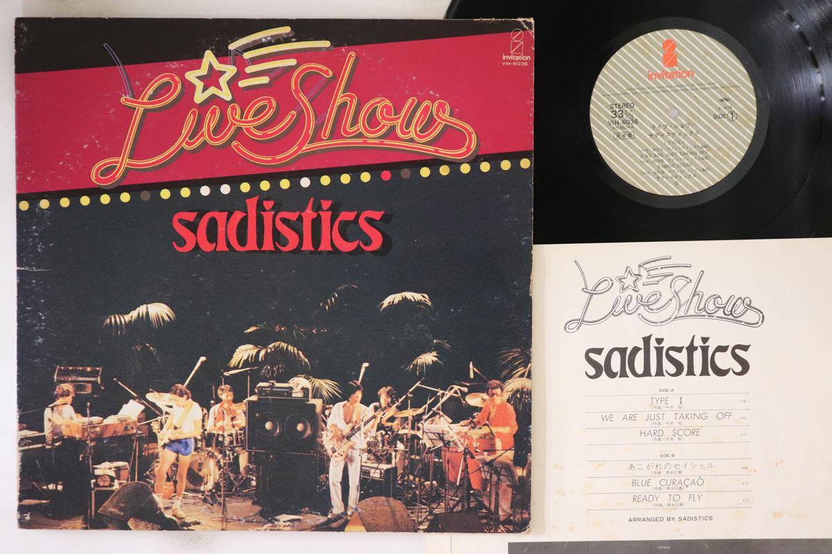 LP Record SADISTICS - Live Show VIH6036PROMO INVITATION 1979 Japan Japanese Pop/Rock Used
LP Record SADISTICS - Live Show VIH6036PROMO INVITATION 1979 Japan Japanese Pop/Rock Used