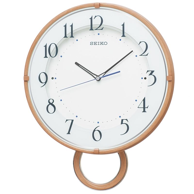 seiko clock wall clock radio waves analog decorative pendulum light brown grain pattern PH206A SEIKO
seiko clock wall clock radio waves analog decorative pendulum light brown grain pattern PH206A SEIKO