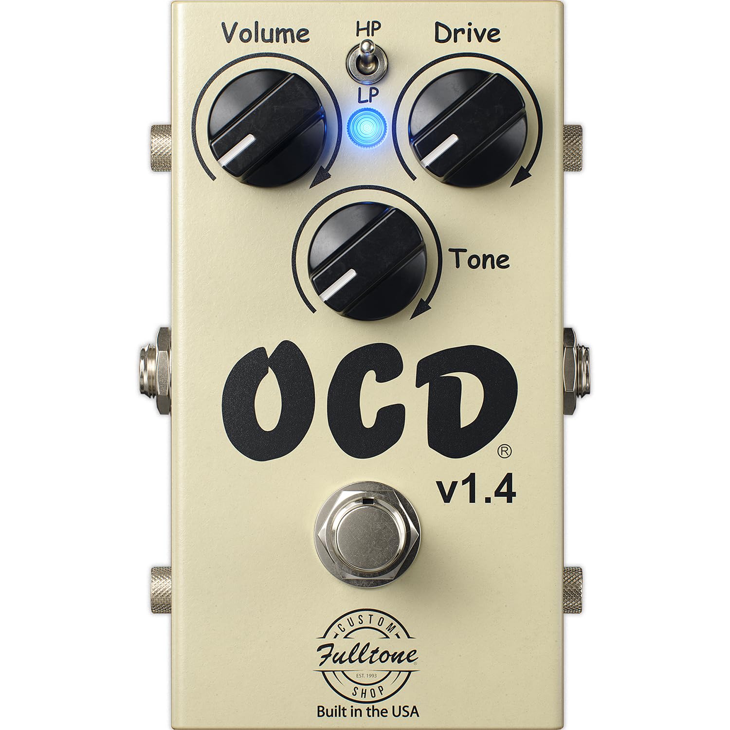 Fulltone Custom Shop OCD Овердрайв Гітарний Ефектор v1.4
Fulltone Custom Shop OCD Овердрайв Гітарний Ефектор v1.4