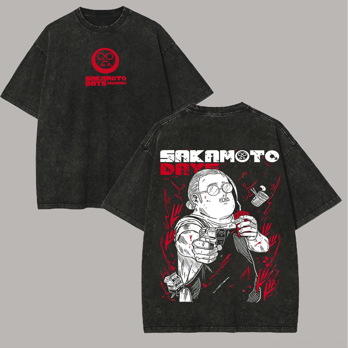 Sakamoto Days Washed T shirt Anime Lover Vintage Oversized NewModel Year round clothing personality Clothes Unisex Couples gift M
Sakamoto Days Washed T shirt Anime Lover Vintage Oversized NewModel Year round clothing personality Clothes Unisex Couples gift M