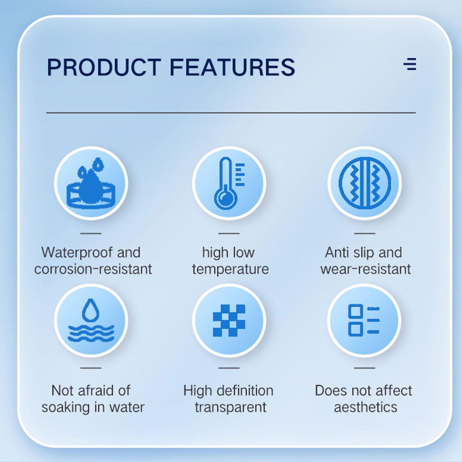 Waterproof Coating 300g Transparent Waterproof Sealant Anti-Leakage Agent Repairing Glue With Gloves Brush For Roofs Garden CN
Waterproof Coating 300g Transparent Waterproof Sealant Anti-Leakage Agent Repairing Glue With Gloves Brush For Roofs Garden CN