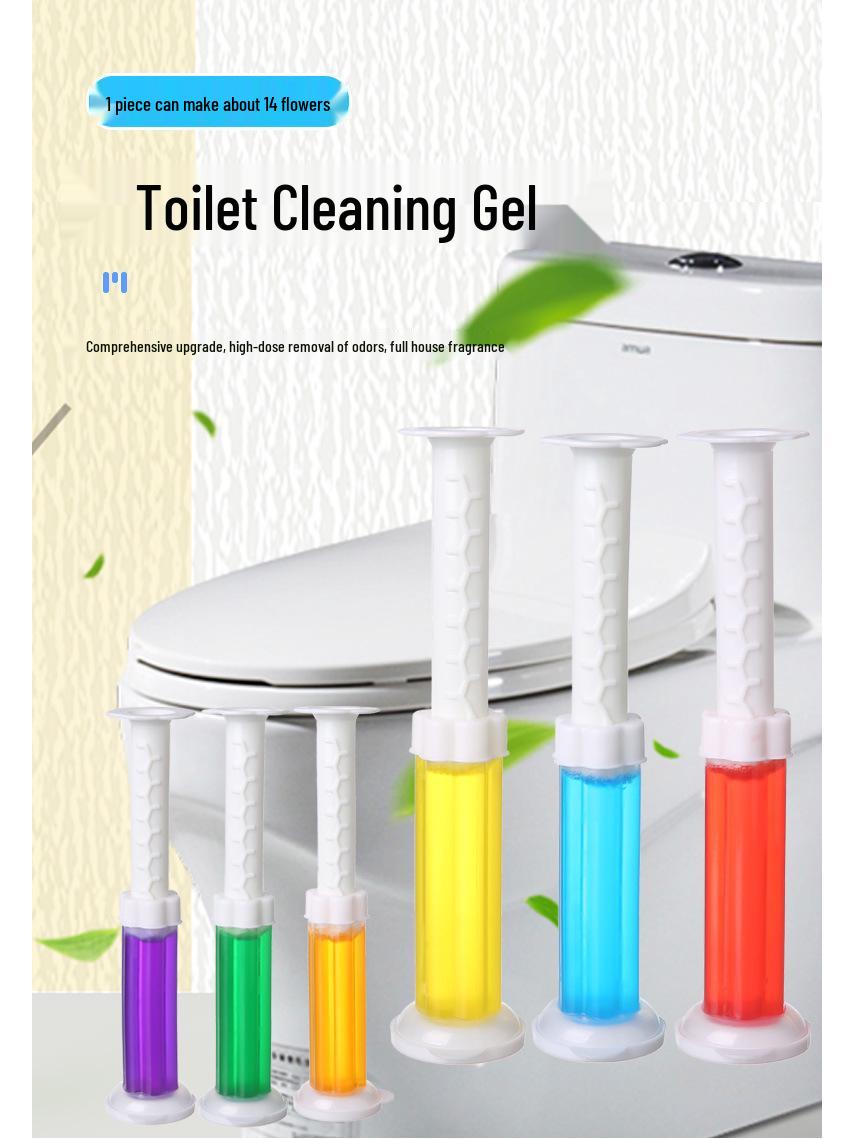 Korean Small Flower Toilet Deodorizing Gel Cleaner - Fresh Scent
Korean Small Flower Toilet Deodorizing Gel Cleaner - Fresh Scent