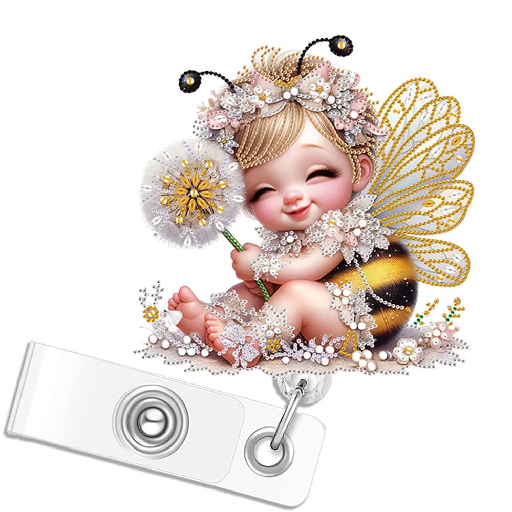 Fun Bee Badge Reel - Golden retractable ID clip, a fun gift for office staff, nurses, and teachers. прозрачный
Fun Bee Badge Reel - Golden retractable ID clip, a fun gift for office staff, nurses, and teachers. прозрачный