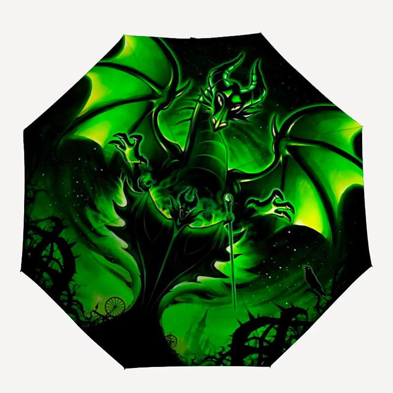 1pc Maleficent Dragon Pattern Automatic Folding Umbrella - Compact 8-Rib Design, Durable Plastic & Iron, Lightweight for Outdoor Daily Use071
1pc Maleficent Dragon Pattern Automatic Folding Umbrella - Compact 8-Rib Design, Durable Plastic & Iron, Lightweight for Outdoor Daily Use071