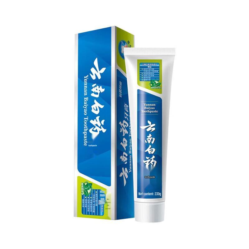 Yunnan Baiyao Refreshing Mint Toothpaste
Yunnan Baiyao Refreshing Mint Toothpaste