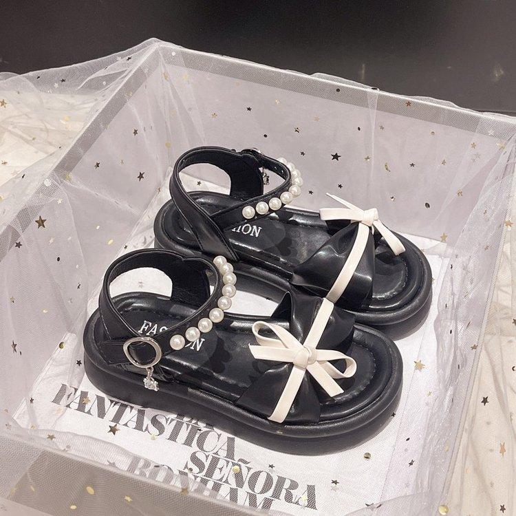 Girls shoes, children s princess sandals, new summer style, soft-soled fashionable beach sandals for toddlers and older children 23-25One Hand3Double чёрный
Girls shoes, children s princess sandals, new summer style, soft-soled fashionable beach sandals for toddlers and older children 23-25One Hand3Double чёрный