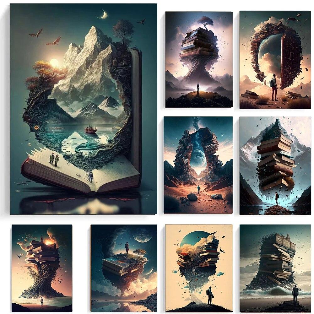 Абстрактное фэнтезийное приключение в книге, принты, плакат, картина на холсте, современные настенные художественные картины для гостиной, спальни, домашний декор, без рамки 21*30cm
Абстрактное фэнтезийное приключение в книге, принты, плакат, картина на холсте, современные настенные художественные картины для гостиной, спальни, домашний декор, без рамки 21*30cm