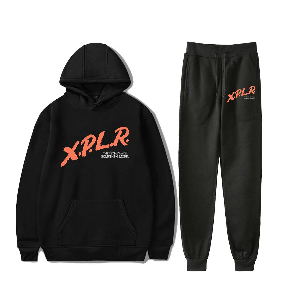 Женский комплект толстовок XPLR Сэм и Колби Мерч Дерзание Толстовка с капюшоном Брюки-джоггеры Два комплекта Толстовки + Спортивные штаны Повседневный стиль Женские костюмы
Женский комплект толстовок XPLR Сэм и Колби Мерч Дерзание Толстовка с капюшоном Брюки-джоггеры Два комплекта Толстовки + Спортивные штаны Повседневный стиль Женские костюмы
