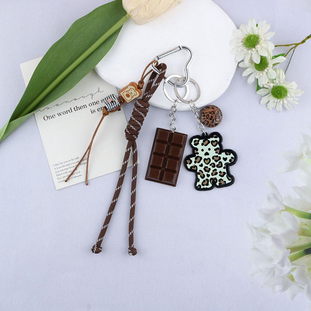 Creative Acrylic Bear Purse Hanging Pendants Simulation Chocolate Ice Cream Hanging Rope Bag Pendants Keychain
Creative Acrylic Bear Purse Hanging Pendants Simulation Chocolate Ice Cream Hanging Rope Bag Pendants Keychain