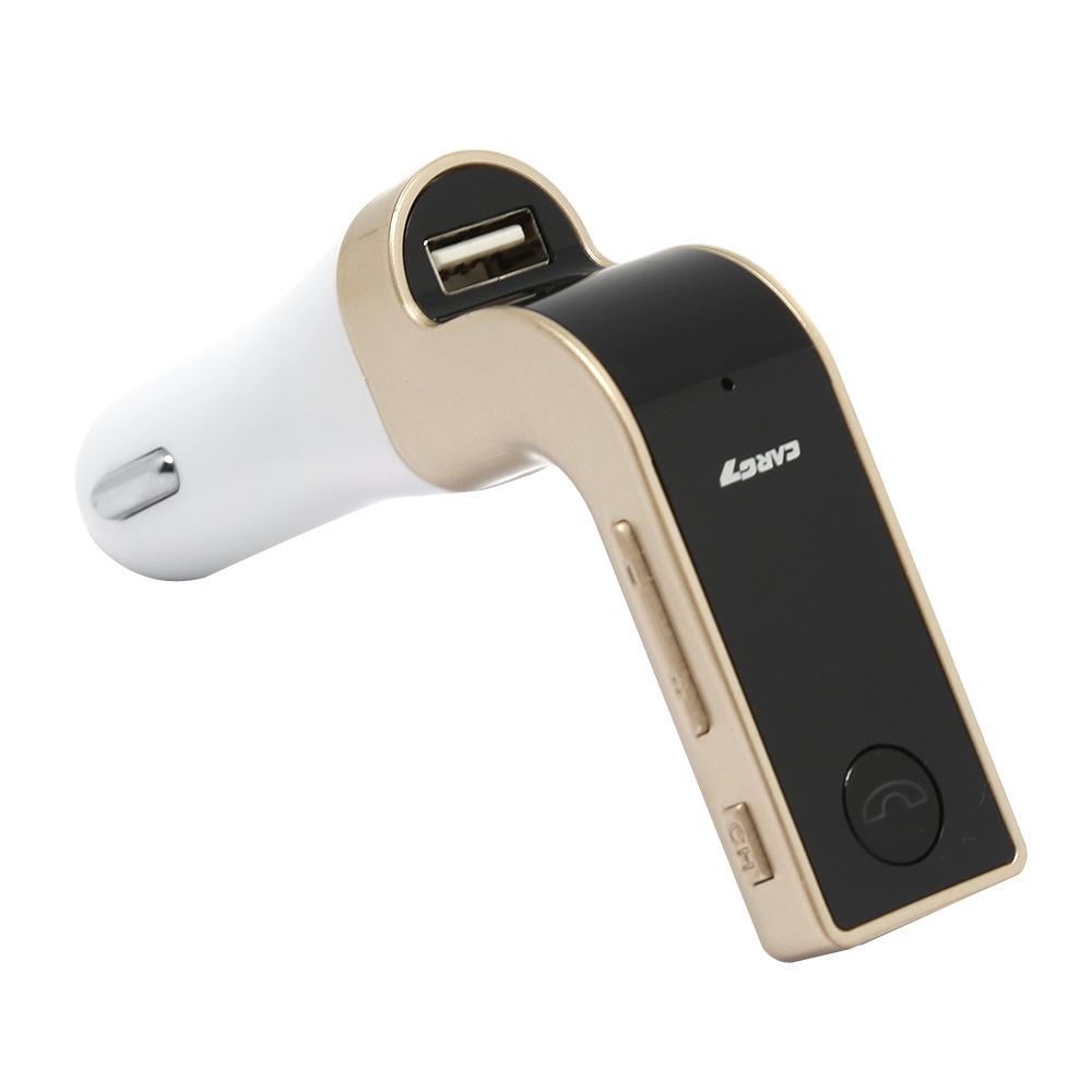 Автомобильный MP3-плеер G7 Bluetooth с USB, функцией громкой связи и FM-передатчиком золотой
Автомобильный MP3-плеер G7 Bluetooth с USB, функцией громкой связи и FM-передатчиком золотой