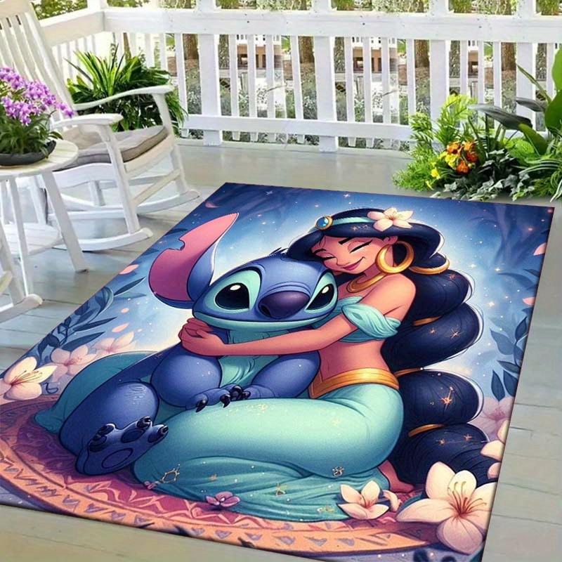 1pc Disney Lilo and Stitch Pattern Area Rug Soft Flannel Floor Mat for Living Room, Bedroom, Kitchen, Sofa Coffee Table Floor Mat, Machine Washable 60cm by 90cm
1pc Disney Lilo and Stitch Pattern Area Rug Soft Flannel Floor Mat for Living Room, Bedroom, Kitchen, Sofa Coffee Table Floor Mat, Machine Washable 60cm by 90cm