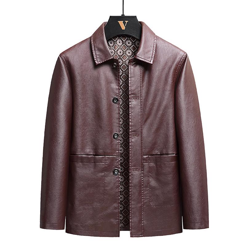 Men s Autumn Korean Style Leather Motorcycle Jacket - Casual, Versatile, Plus Size for Trendy Dads L
Men s Autumn Korean Style Leather Motorcycle Jacket - Casual, Versatile, Plus Size for Trendy Dads L