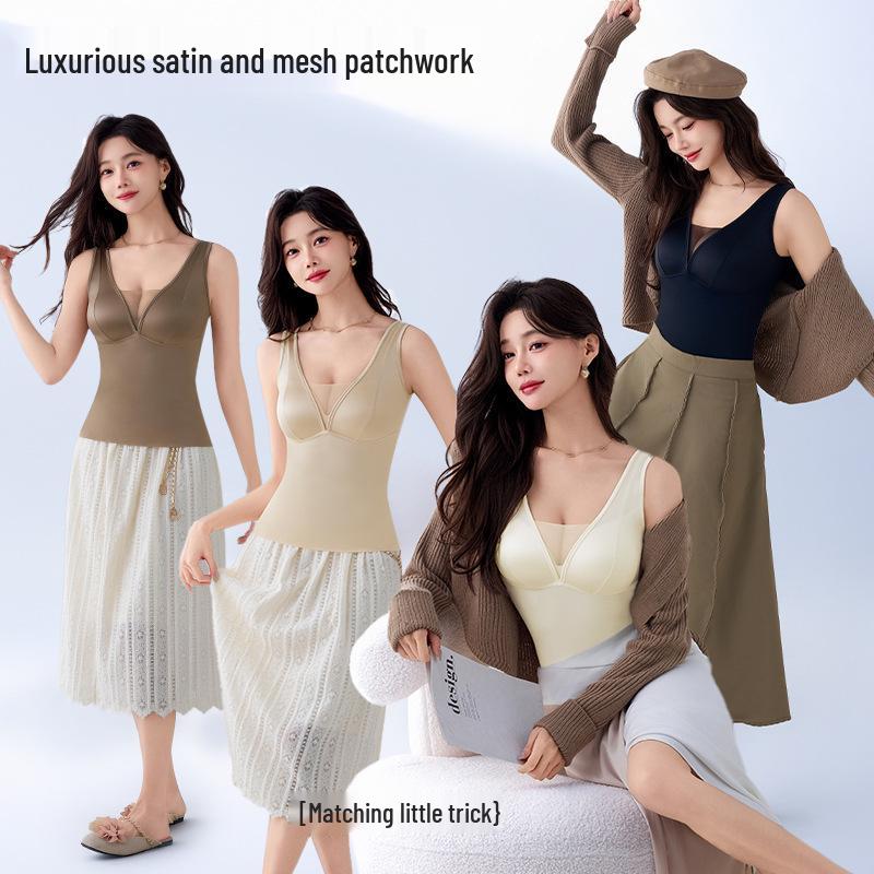 Women s Sexy Deep V Wide Shoulder Slimming One-Piece Underwear with Cup Pad – Breathable, Comfortable, Wire-Free Vest. XXL: 131-150 lbs
Women s Sexy Deep V Wide Shoulder Slimming One-Piece Underwear with Cup Pad – Breathable, Comfortable, Wire-Free Vest. XXL: 131-150 lbs
