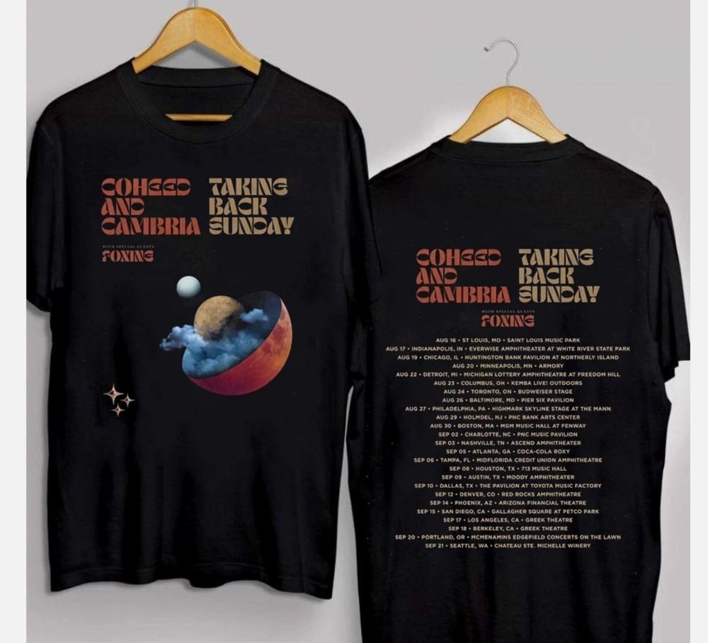 Coheed and Cambria with Taking Back Sunday Tour 2025 Gift For Fan T-shirt 2XL
Coheed and Cambria with Taking Back Sunday Tour 2025 Gift For Fan T-shirt 2XL