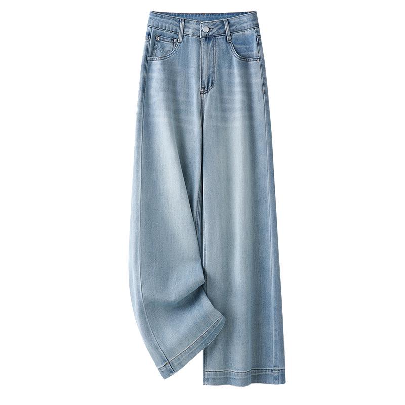 Summer 2025 Women s High Waist Retro Blue Denim Jeans - Wide Leg, Slimming, Cropped Fit Extra Large
Summer 2025 Women s High Waist Retro Blue Denim Jeans - Wide Leg, Slimming, Cropped Fit Extra Large