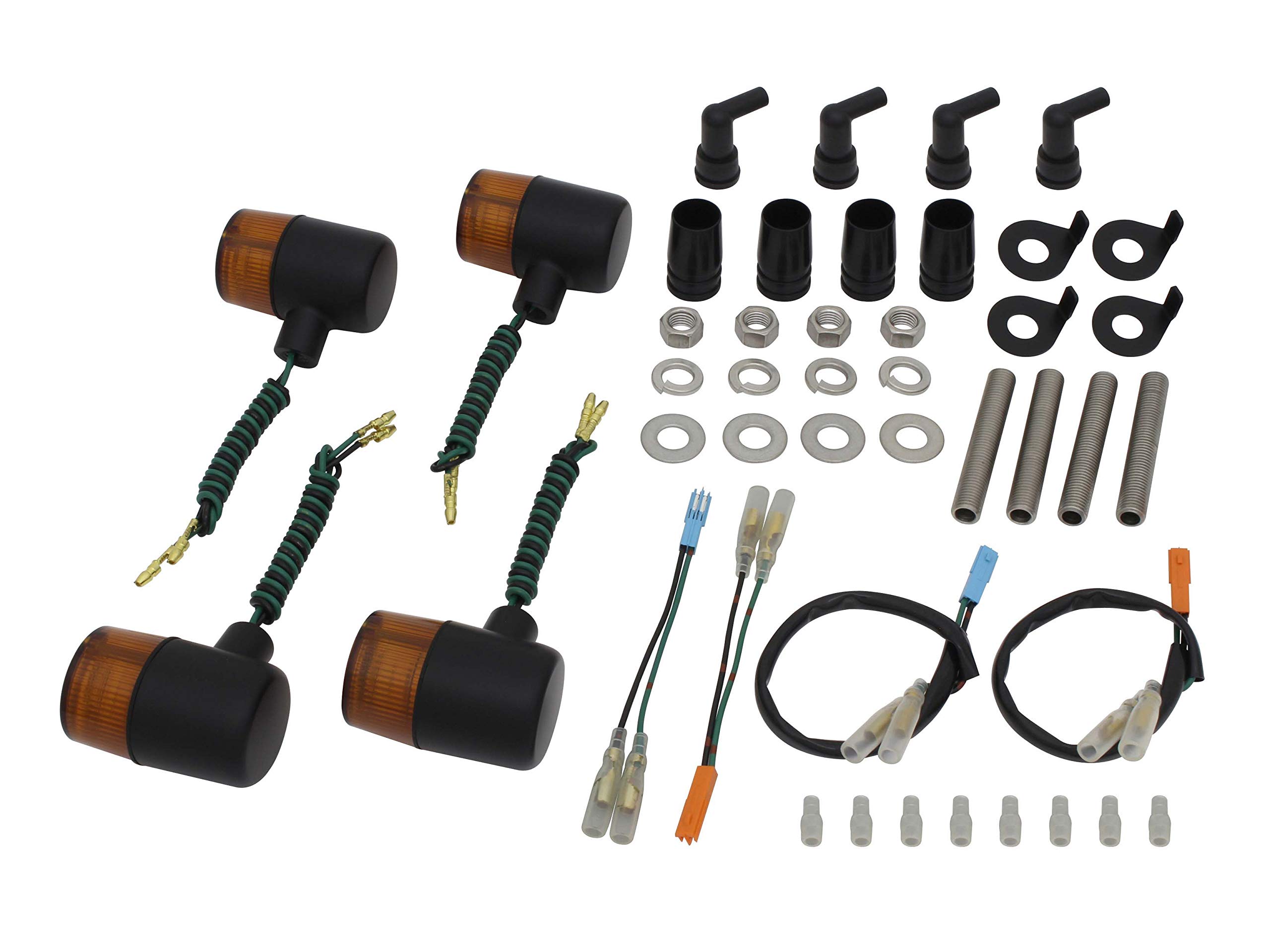 POSH FAITH Motorcycle Accessories Turn Signal Classic Type 71 Model Specific Set CB1100 Black Lens (2010-2013) Body/Orange 051091-56~
POSH FAITH Motorcycle Accessories Turn Signal Classic Type 71 Model Specific Set CB1100 Black Lens (2010-2013) Body/Orange 051091-56~