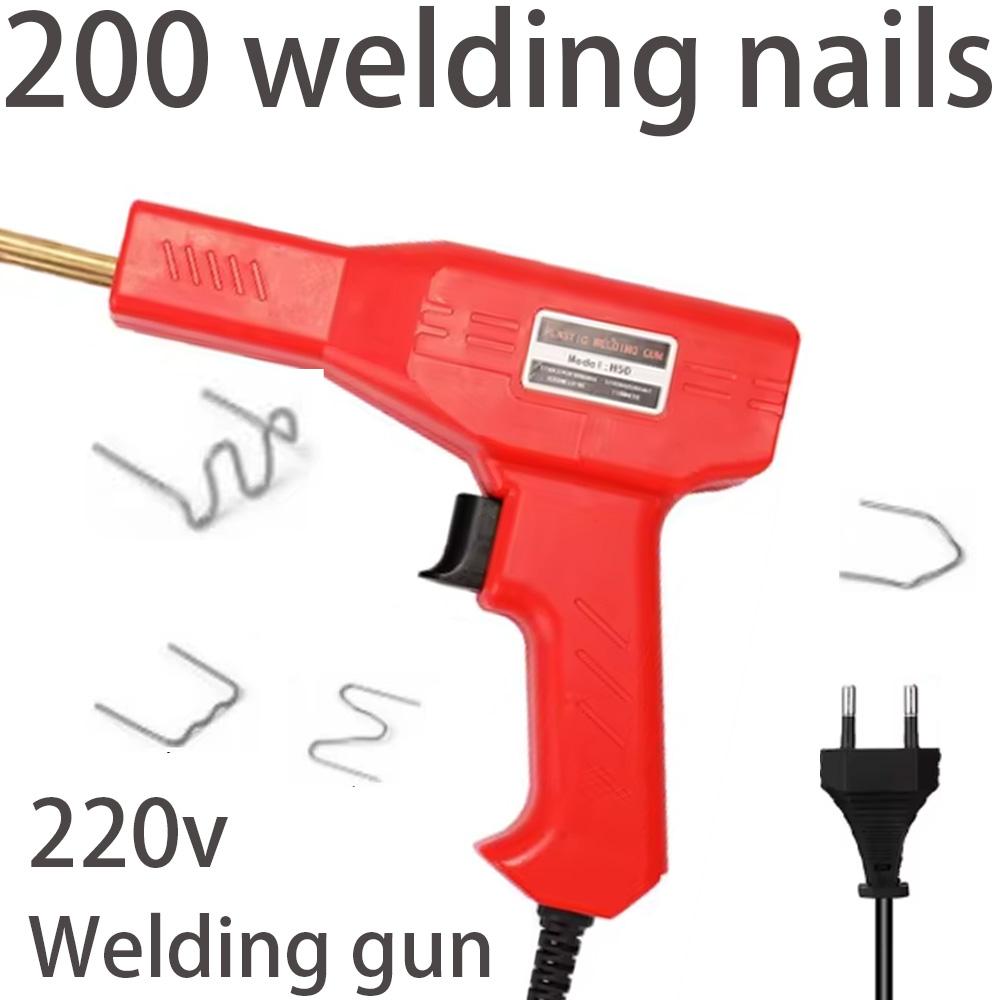 Ремонт бампера автомобиля Сварочный пистолет Горячий степлер Пластиковый сварочный аппарат Комплект для ремонта бампера Паяльник для ремонта пластика красный
Ремонт бампера автомобиля Сварочный пистолет Горячий степлер Пластиковый сварочный аппарат Комплект для ремонта бампера Паяльник для ремонта пластика красный