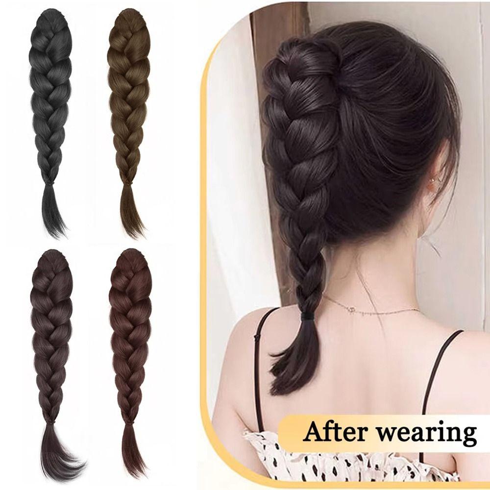 Long Synthetic Wig Ponytail Fluffy Wig Hair Barrette Ponytail Hairpin for Women Hair Accessories light brown
Long Synthetic Wig Ponytail Fluffy Wig Hair Barrette Ponytail Hairpin for Women Hair Accessories light brown