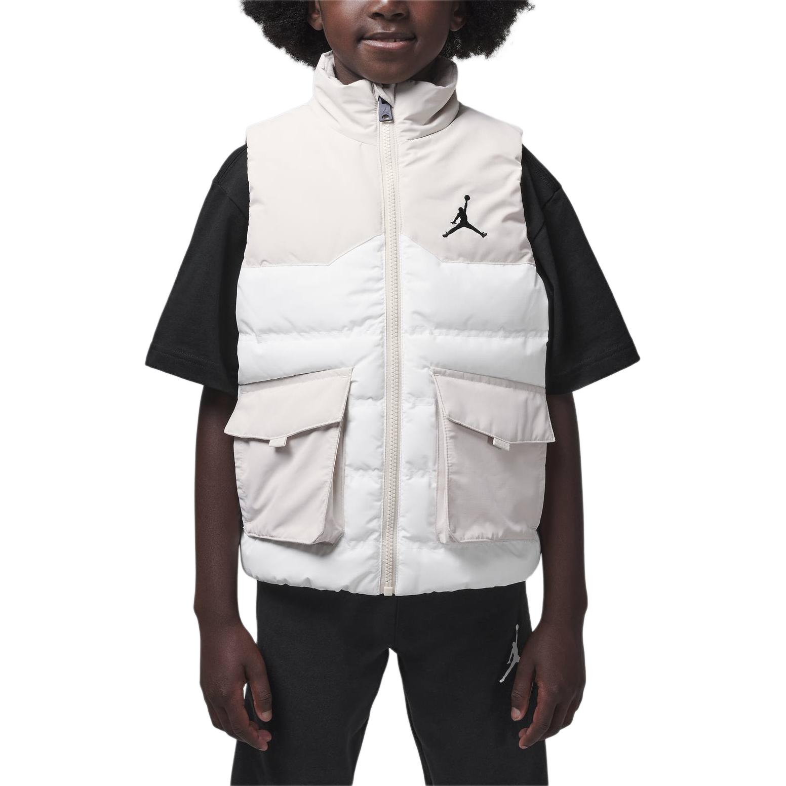 Jordan Повседневный удобный теплый пуховый жилет Детские жилеты Off-White HQ7560-133 XS
Jordan Повседневный удобный теплый пуховый жилет Детские жилеты Off-White HQ7560-133 XS