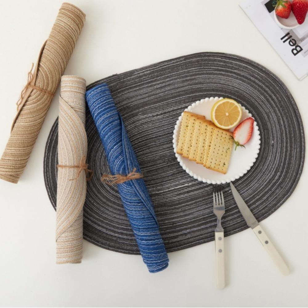 Hand-woven Table Mats Coasters Washable Pot Mat Creative Heat Resistant Pad for Dining Table синій
Hand-woven Table Mats Coasters Washable Pot Mat Creative Heat Resistant Pad for Dining Table синій