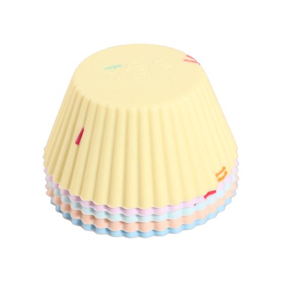 5Pcs Cake Mold Silicone Non-Stick Baking Cups Reusable Food Grade Muffin Liners Dishwasher Safe Oven Air Fryer Safe Mold for Muffins Egg Tarts Jelly B
5Pcs Cake Mold Silicone Non-Stick Baking Cups Reusable Food Grade Muffin Liners Dishwasher Safe Oven Air Fryer Safe Mold for Muffins Egg Tarts Jelly B