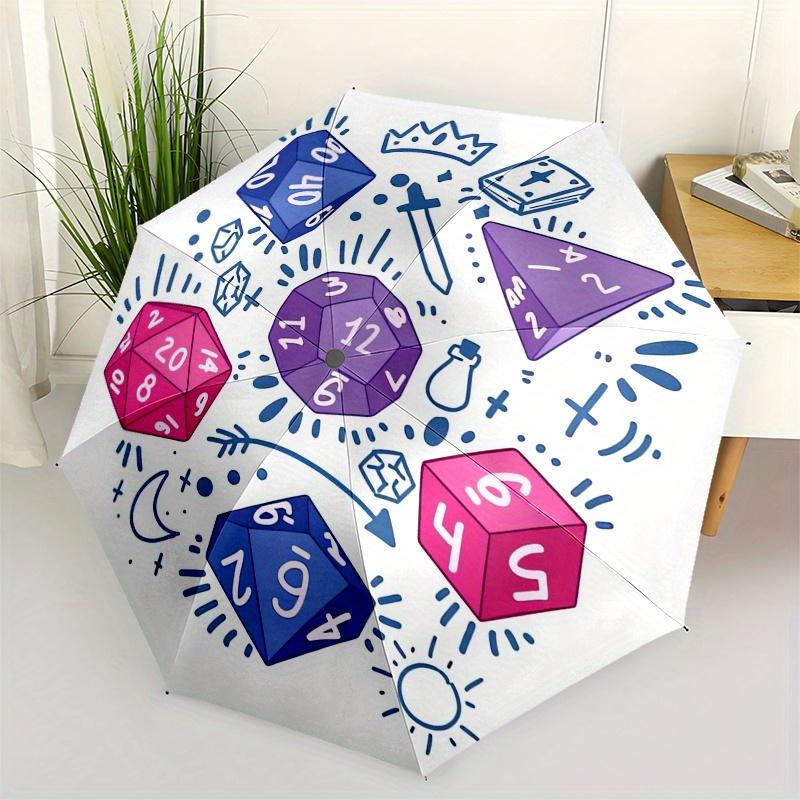 Dungeons and Dragons Automatic Folding Umbrella 8 Ribs, Durable Iron Frame, Bright Color Pattern Compact Travel Umbrella, Suitable for Outd
Dungeons and Dragons Automatic Folding Umbrella 8 Ribs, Durable Iron Frame, Bright Color Pattern Compact Travel Umbrella, Suitable for Outd