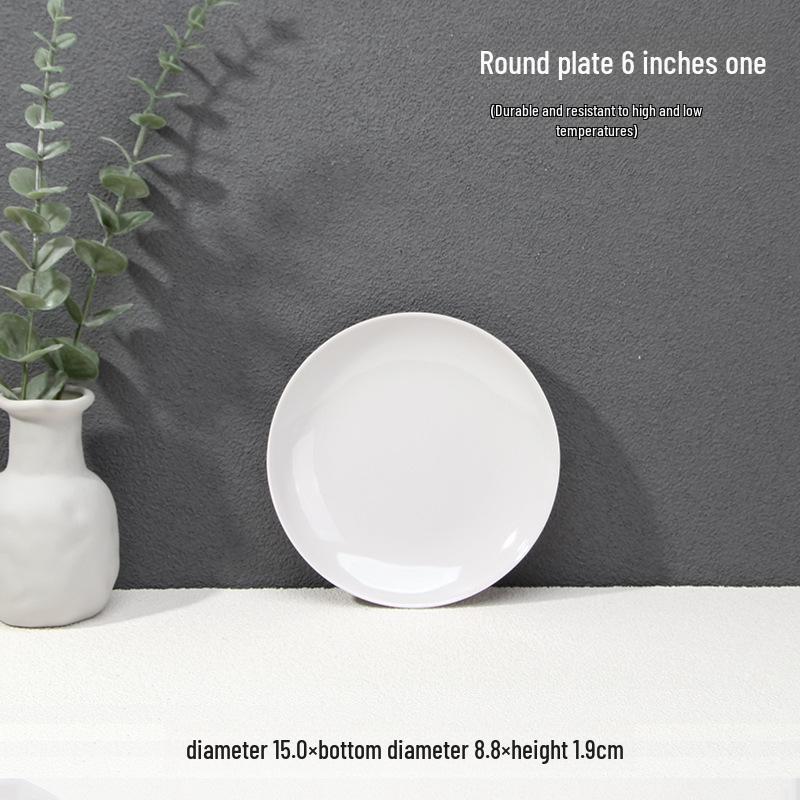 Миска для лапши и супа A5 из белого меламина, устойчивая к высоким температурам, миска для рамена, тарелка для рисовых блинчиков, тарелка для овощей.
Миска для лапши и супа A5 из белого меламина, устойчивая к высоким температурам, миска для рамена, тарелка для рисовых блинчиков, тарелка для овощей.