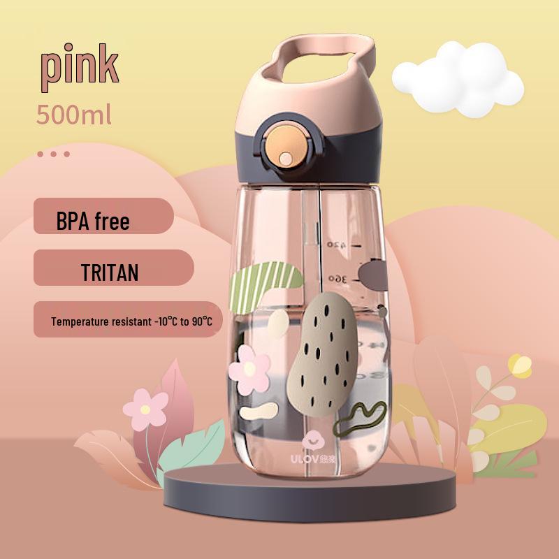 Youle Tritan Straw Cup: Drop-proof Cartoon Water Cup for Kids, Girls, Pregnant & Postpartum. 500ml
Youle Tritan Straw Cup: Drop-proof Cartoon Water Cup for Kids, Girls, Pregnant & Postpartum. 500ml