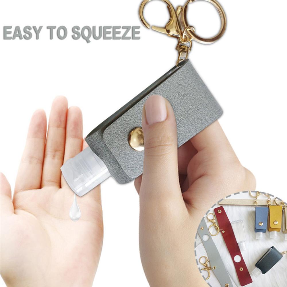 with Bottle Cover Cosmetic Container with Keychain Holder Hand Sanitizer Bottles Refillable Bottles
with Bottle Cover Cosmetic Container with Keychain Holder Hand Sanitizer Bottles Refillable Bottles