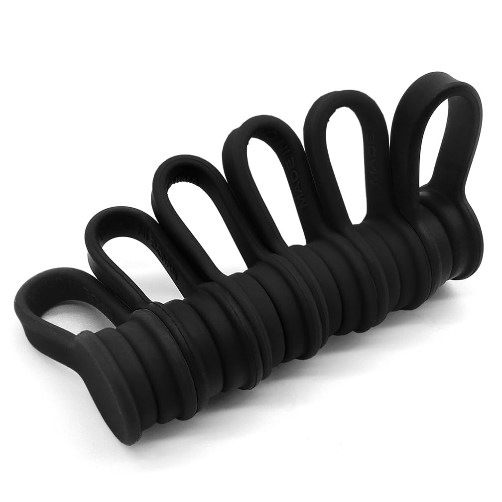 MAVEEK Cable Clip New Magnetic Clip Pack of 6 Cord Clip Cord Winding Earphone USB Cable Cord Storage Black
MAVEEK Cable Clip New Magnetic Clip Pack of 6 Cord Clip Cord Winding Earphone USB Cable Cord Storage Black