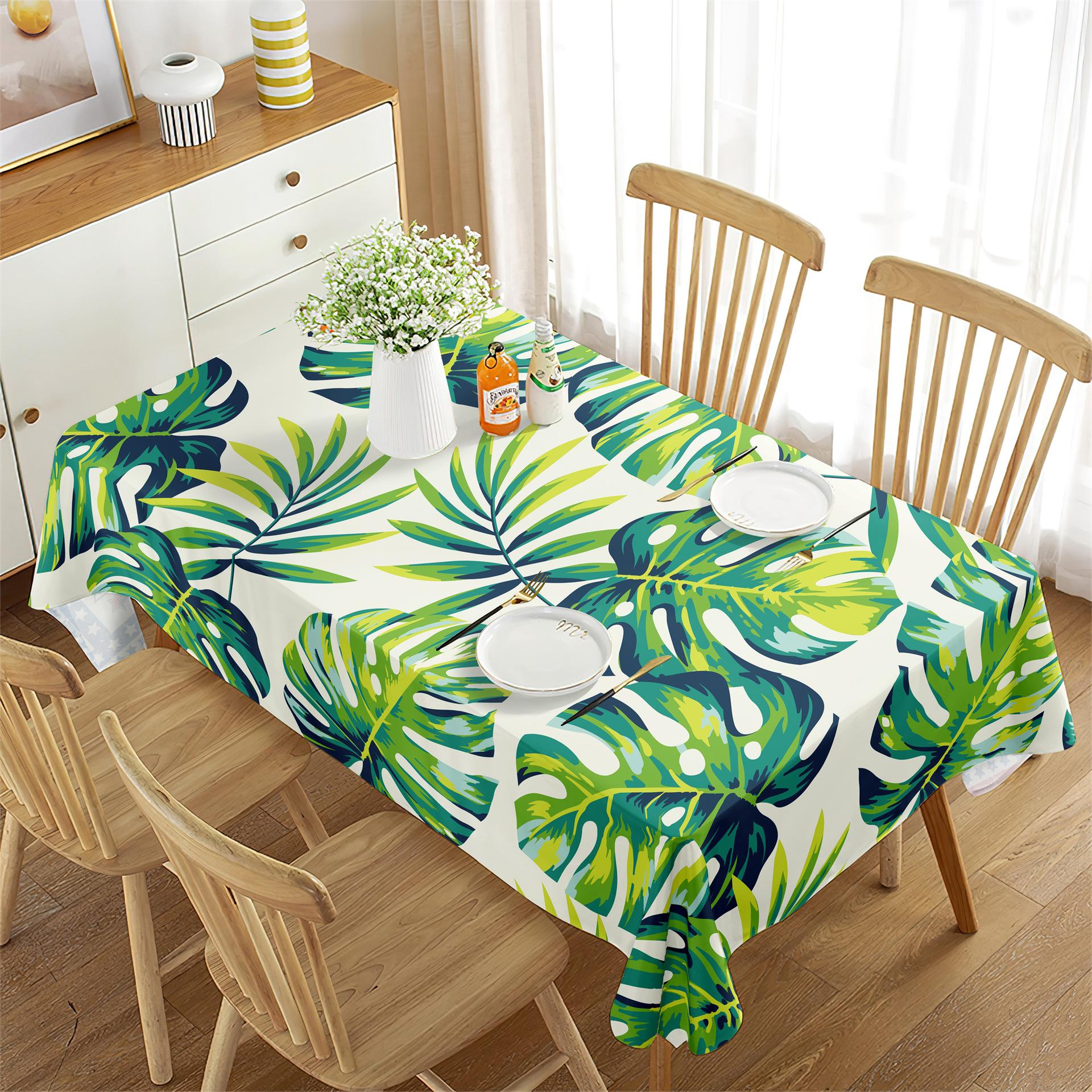New Waterproof Tablecloth Dustproof Durable Summer Leaf Rectangular High-end Decorative Tablecloth Festive Multi-Purpose 160x100cm
New Waterproof Tablecloth Dustproof Durable Summer Leaf Rectangular High-end Decorative Tablecloth Festive Multi-Purpose 160x100cm