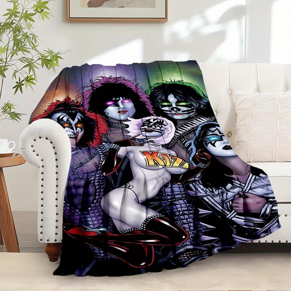1pc KISS Band,Glam Rock,Heavy Metal Printed Flannel Blanket, Super Soft Plush Bed Cover, Four Seasons Quilt for Sofa, Bed, Office,74 80cm x 120cm
1pc KISS Band,Glam Rock,Heavy Metal Printed Flannel Blanket, Super Soft Plush Bed Cover, Four Seasons Quilt for Sofa, Bed, Office,74 80cm x 120cm