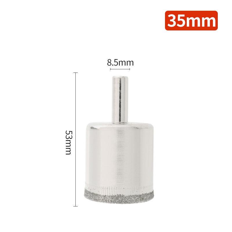 Набор колонковых сверл 3-120 мм с алмазным покрытием, кольцевая пила, резак для каменной кладки, мрамора, стекла, керамической плитки, гранита, Hss для электроинструментов 35mm
Набор колонковых сверл 3-120 мм с алмазным покрытием, кольцевая пила, резак для каменной кладки, мрамора, стекла, керамической плитки, гранита, Hss для электроинструментов 35mm