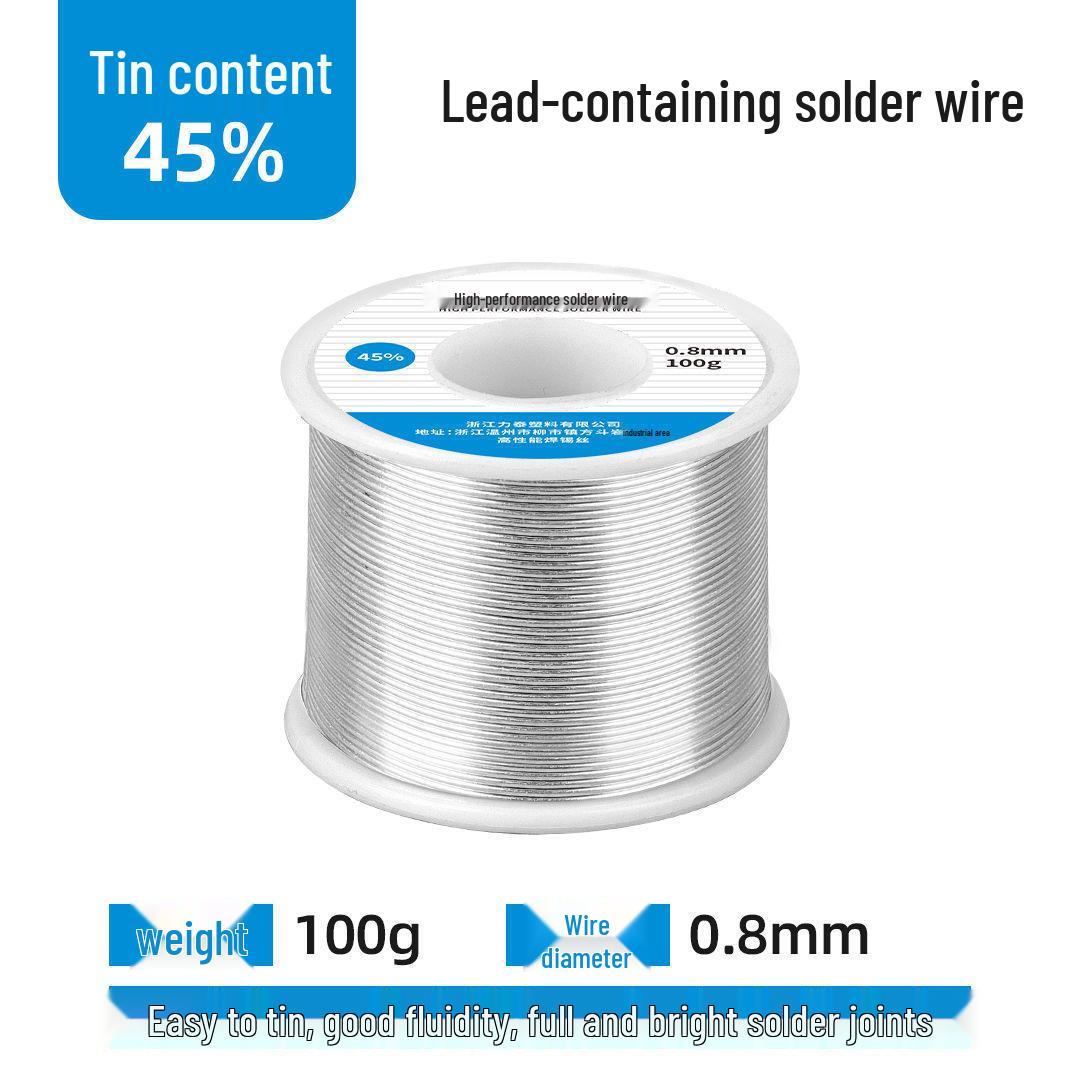 High-Purity Environmentally Friendly Lead-Free No-Clean Solder Wire with 99.3% Conductivity for Soldering Irons
High-Purity Environmentally Friendly Lead-Free No-Clean Solder Wire with 99.3% Conductivity for Soldering Irons