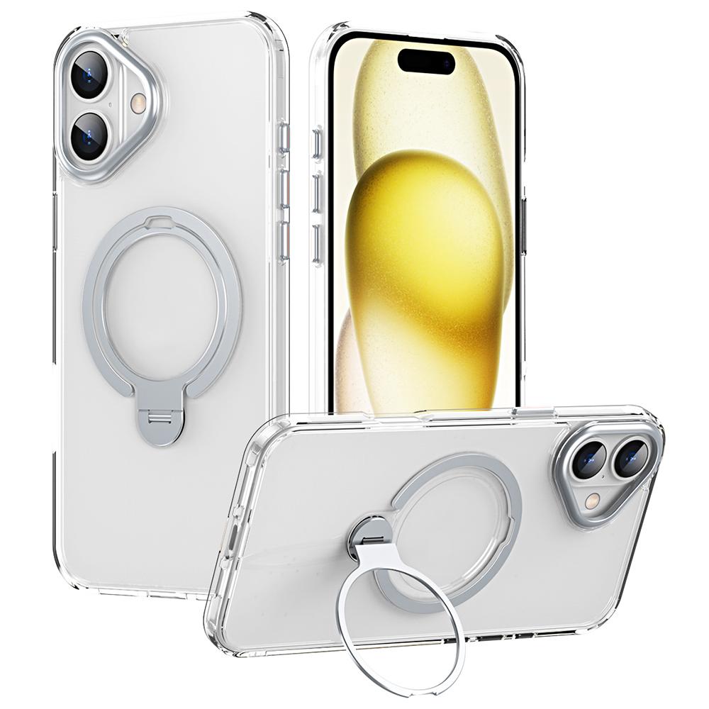 Чехол для телефона iPhone 16 Plus с подставкой, матовая задняя крышка, совместимый с MagSafe Transparent
Чехол для телефона iPhone 16 Plus с подставкой, матовая задняя крышка, совместимый с MagSafe Transparent