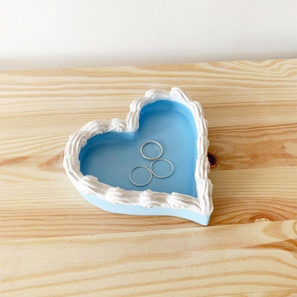 Миниатюрные украшения Love Jewellery Tray Маленький органайзер для украшений Держатель для безделушек в форме сердца Тарелка для женщин синий
Миниатюрные украшения Love Jewellery Tray Маленький органайзер для украшений Держатель для безделушек в форме сердца Тарелка для женщин синий