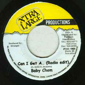 7inch Record BABY CHAM Can I Get A... none Xtra Large Prod 1998 Jamaica Reggae Ska Dub Used
7inch Record BABY CHAM Can I Get A... none Xtra Large Prod 1998 Jamaica Reggae Ska Dub Used