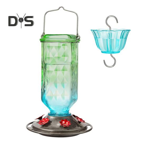 Стеклянная кормушка для колибри 24 унции, подвесная кормушка для птиц на открытом воздухе с защитой от пчел, отверстия для кормления, для декора крыльца и заднего двора зелёный
Стеклянная кормушка для колибри 24 унции, подвесная кормушка для птиц на открытом воздухе с защитой от пчел, отверстия для кормления, для декора крыльца и заднего двора зелёный