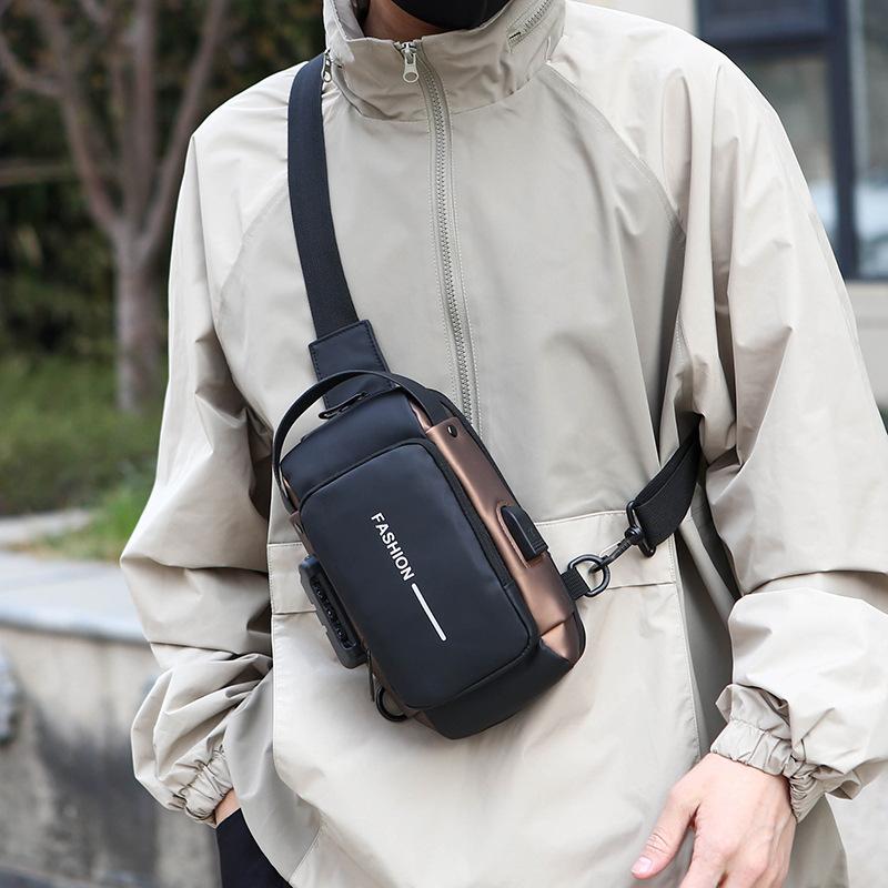 Stylish Men s Sling Bag - Durable Oxford Fabric, Crossbody Chest Pack with Phone Pocket, Zip Closure for Daily Commute 1PCS холодний колір чорний
Stylish Men s Sling Bag - Durable Oxford Fabric, Crossbody Chest Pack with Phone Pocket, Zip Closure for Daily Commute 1PCS холодний колір чорний