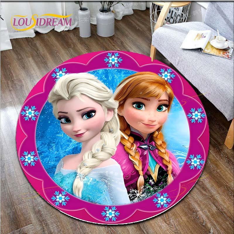 Cartoon Frozen Print Children Carpet Area Rugs Round Carpet for Living Room Floor Mat Flannel Anti-Slip Mat 60cm
Cartoon Frozen Print Children Carpet Area Rugs Round Carpet for Living Room Floor Mat Flannel Anti-Slip Mat 60cm