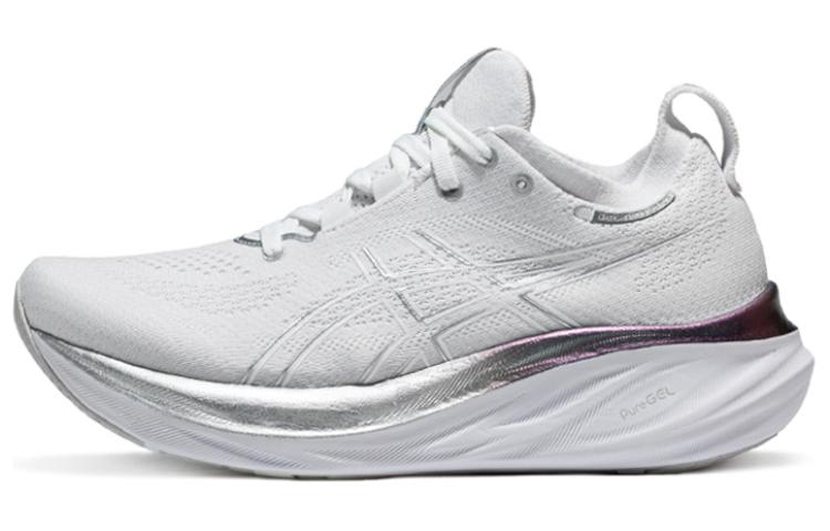 ASICS Gel Nimbus 26 Platinum Real White Pure Silver Women s 1012B720-100 39.5
ASICS Gel Nimbus 26 Platinum Real White Pure Silver Women s 1012B720-100 39.5