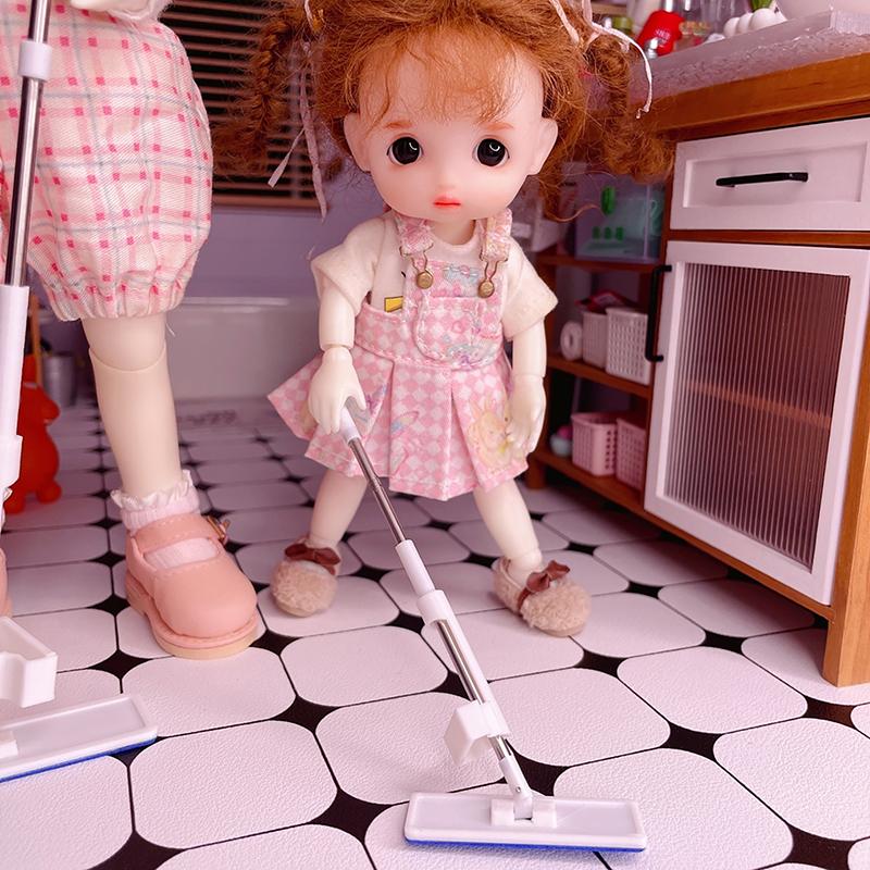 1:12 Dollhouse Miniature Mop Mini Cleaning Tool Furniture Decor Toy Kids Pretend Play Toys Doll House Accessories 20CM
1:12 Dollhouse Miniature Mop Mini Cleaning Tool Furniture Decor Toy Kids Pretend Play Toys Doll House Accessories 20CM