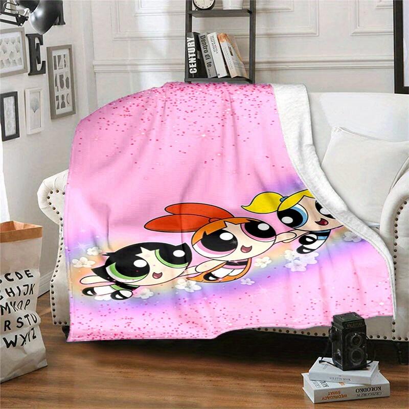 1pcPowerpuff Plush Blanket - Soft and Comfortable for All Seasons, Makes a Gr 100x150cm
1pcPowerpuff Plush Blanket - Soft and Comfortable for All Seasons, Makes a Gr 100x150cm