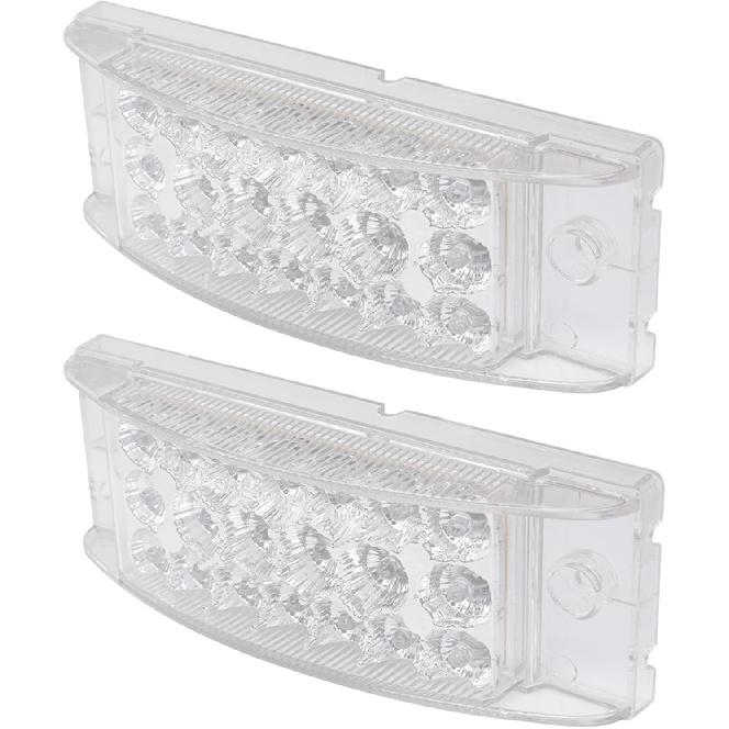 cciyu 2x 6 inch Rectangle 20 Led LED Side Marker Clearance Trailer Lights 21 Diodes w/Reflectors Led Stop Turn Tail Brake Lights Clear Len Red Light
cciyu 2x 6 inch Rectangle 20 Led LED Side Marker Clearance Trailer Lights 21 Diodes w/Reflectors Led Stop Turn Tail Brake Lights Clear Len Red Light