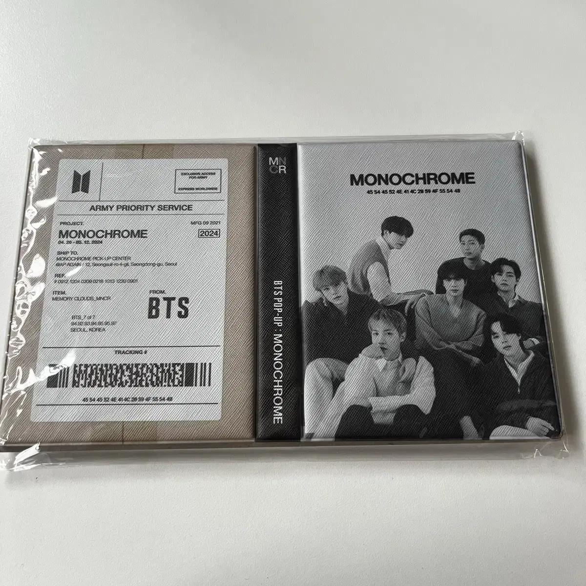 BTS Монохромный фотоальбом
BTS Монохромный фотоальбом