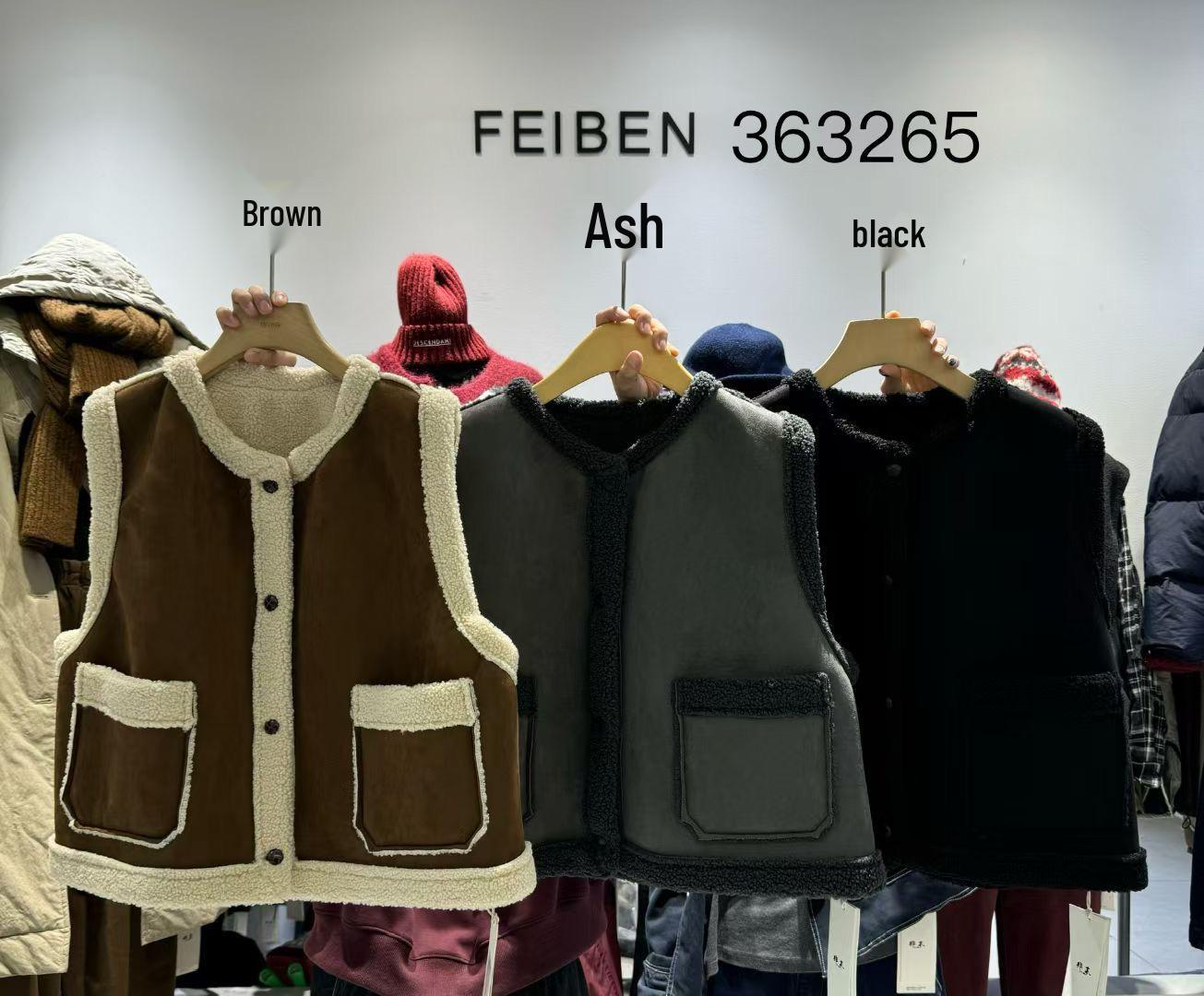 363265 Зимняя одежда: Свободный жилет большого размера в корейском стиле из искусственной овечьей шерсти и бархата из оленьей кожи One Size чёрный
363265 Зимняя одежда: Свободный жилет большого размера в корейском стиле из искусственной овечьей шерсти и бархата из оленьей кожи One Size чёрный