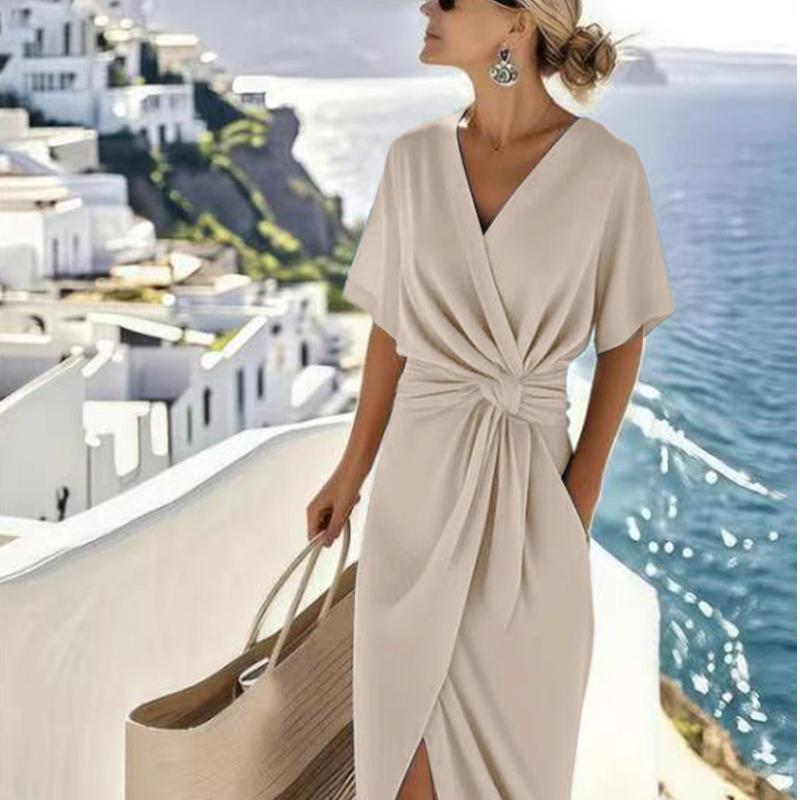 2026 Summer New Dress Commuter Fashion Forge Face Fork Women s Solid Color Wrap Dress XXXL
2026 Summer New Dress Commuter Fashion Forge Face Fork Women s Solid Color Wrap Dress XXXL