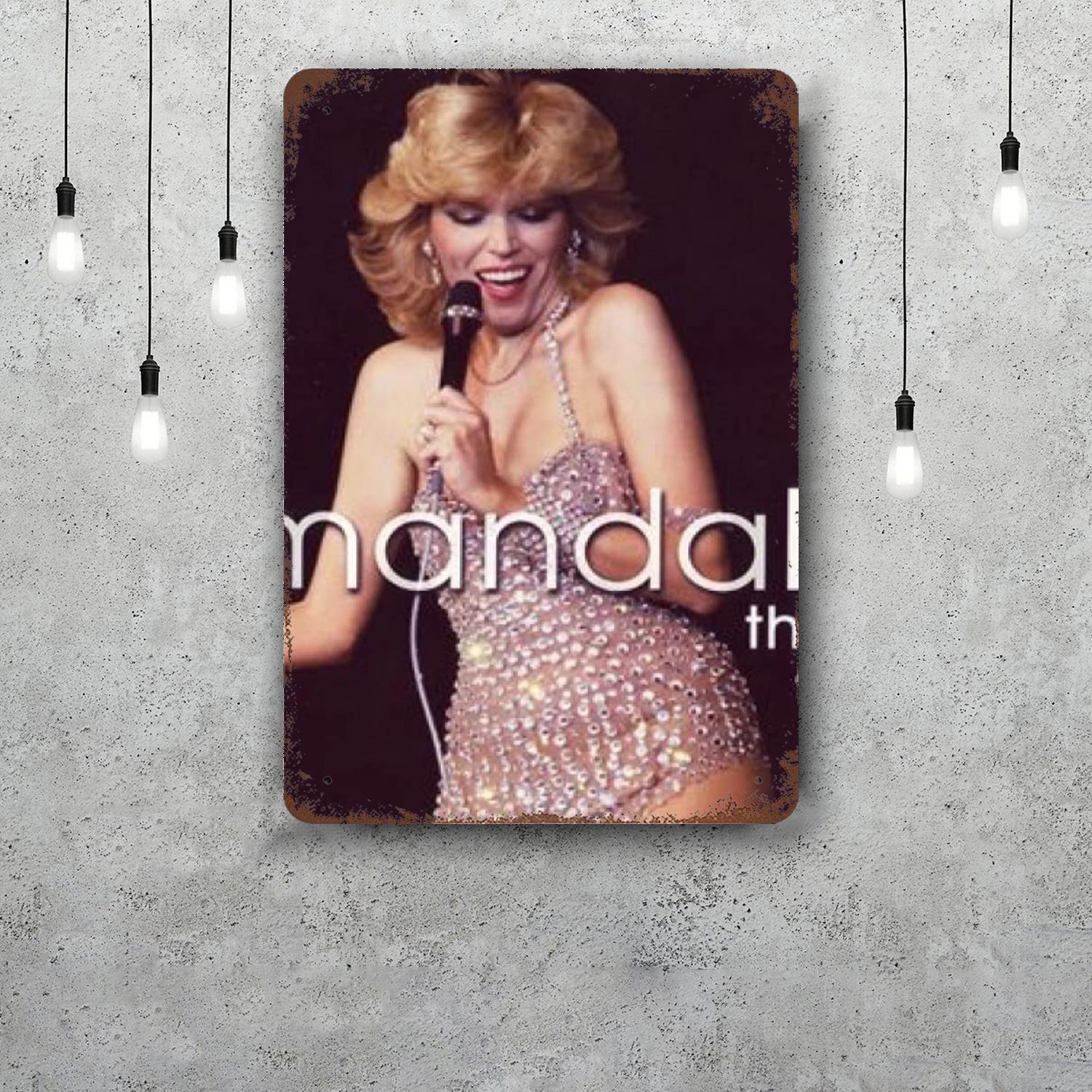 Amanda Lear Vintage Metal Tin Signs Posters Decor Retro Metal Plaque Wall Art Decor for Garage Bar 20x30cm(7.8x11.8inch)
Amanda Lear Vintage Metal Tin Signs Posters Decor Retro Metal Plaque Wall Art Decor for Garage Bar 20x30cm(7.8x11.8inch)