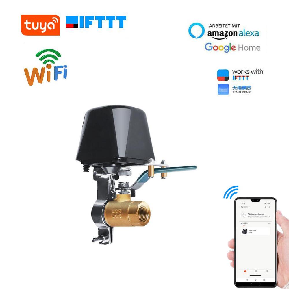 Tuya Smart WiFi Водяной клапан Газовый клапан, совместимый с Alexa Google Home Shut Off Controller
Tuya Smart WiFi Водяной клапан Газовый клапан, совместимый с Alexa Google Home Shut Off Controller