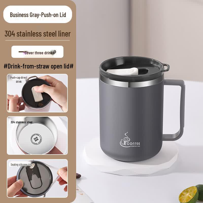 RenHONG 304 Stainless Steel Insulated Mug Push-Lid
RenHONG 304 Stainless Steel Insulated Mug Push-Lid